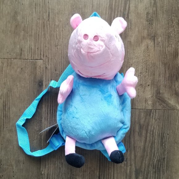 Peppa Pig Plush Backpack - George - Picture 2 of 8